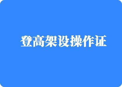 艹逼色干偷艹色艹逼艹艹逼登高架设操作证